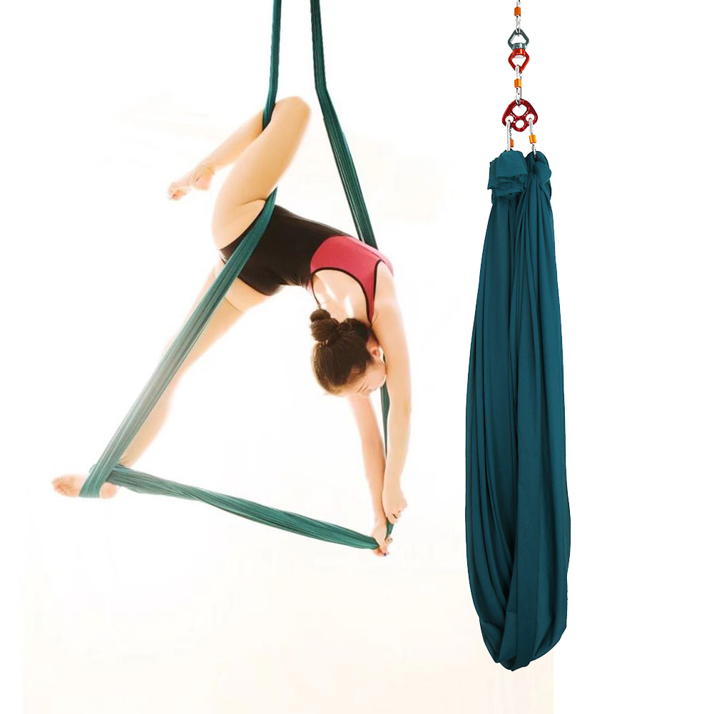 Yoga Trapeze Swing - أرجوحة يوجا هوائية دوارة بنقطة واحدة