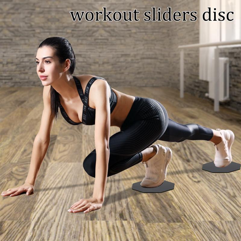 Gliding Disc Slider - مزلقات التمرين لتدريبات القوة الأساسية للبطن،