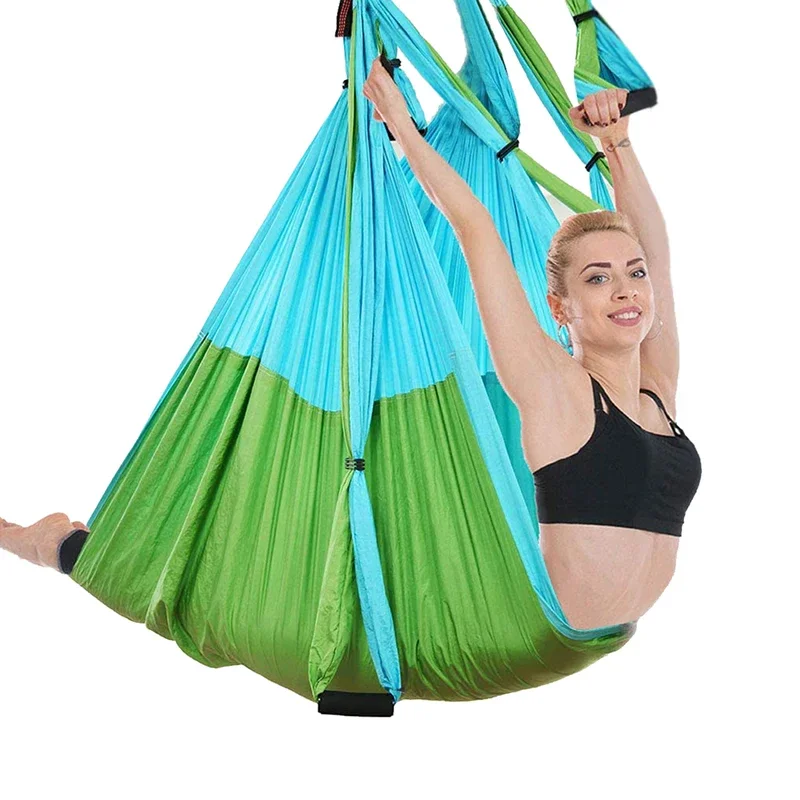 Yoga Trapeze Swing - أرجوحة يوغا هوائية بـ 6 مقابض