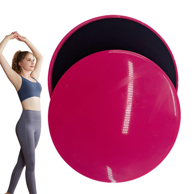 Gliding Disc Slider - 2 الوجهين اللياقة البدنية بيلاتيس أقراص