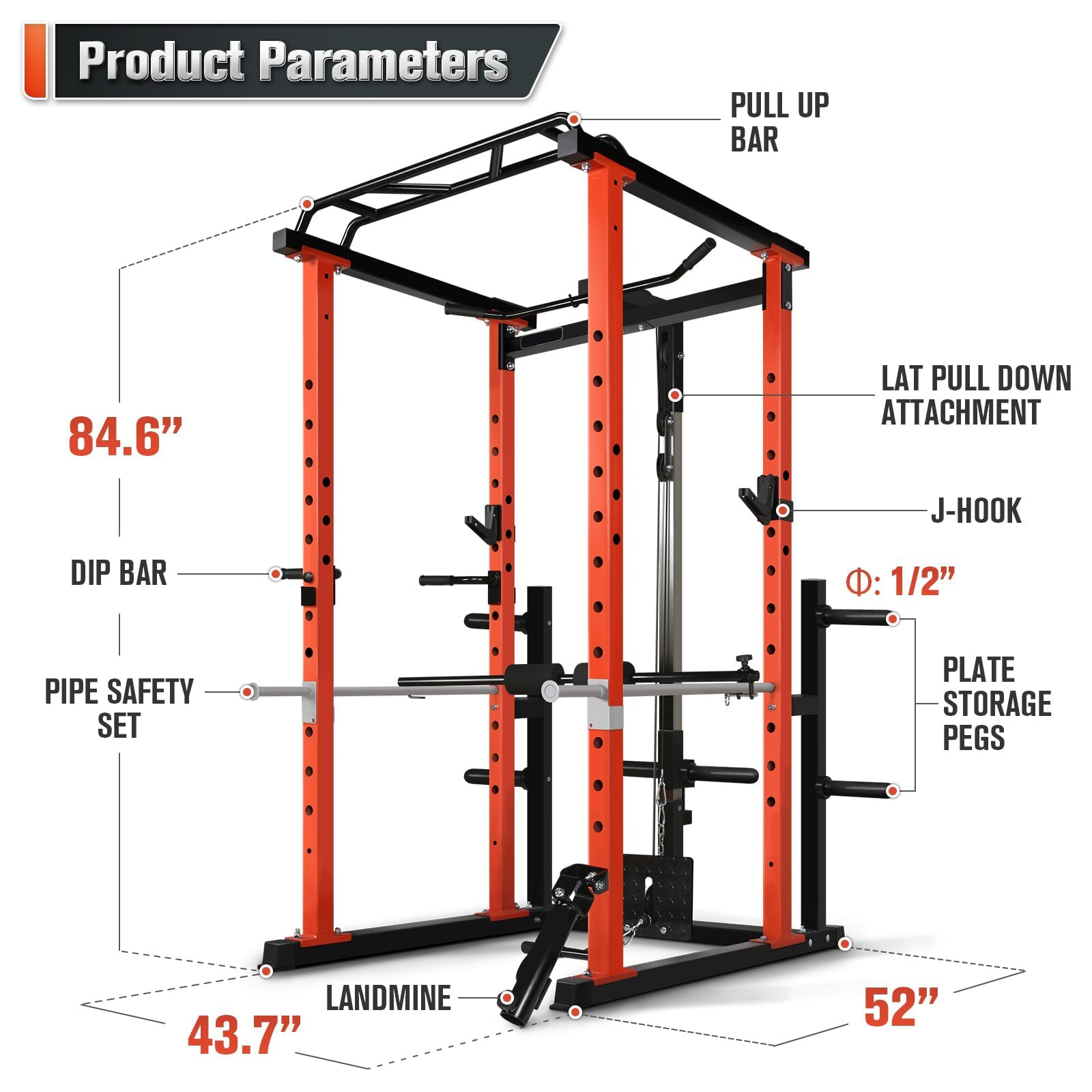 Home Gym Multi - جهاز تدريب القوة متعدد الوظائف للاستخدام