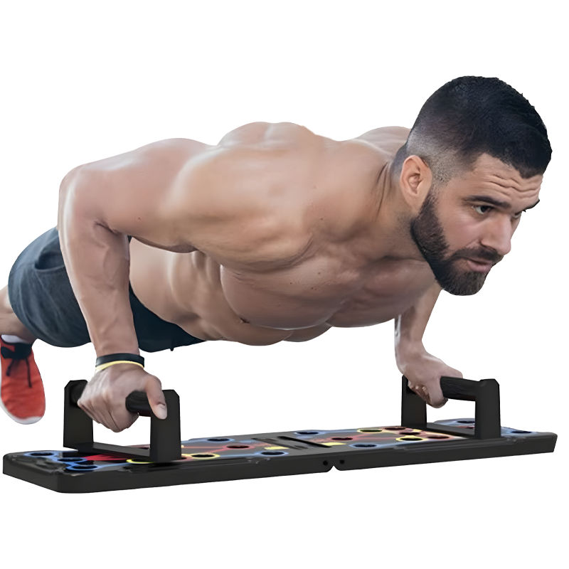 لوح رفع قابل للطي للياقة البدن - مراجعة Push Up Stand Bar وسعره