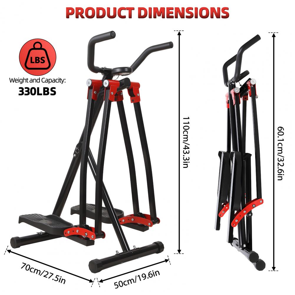 جهاز تمارين المشي الهوائي للصا - مراجعة Home Gym Foldable وسعره