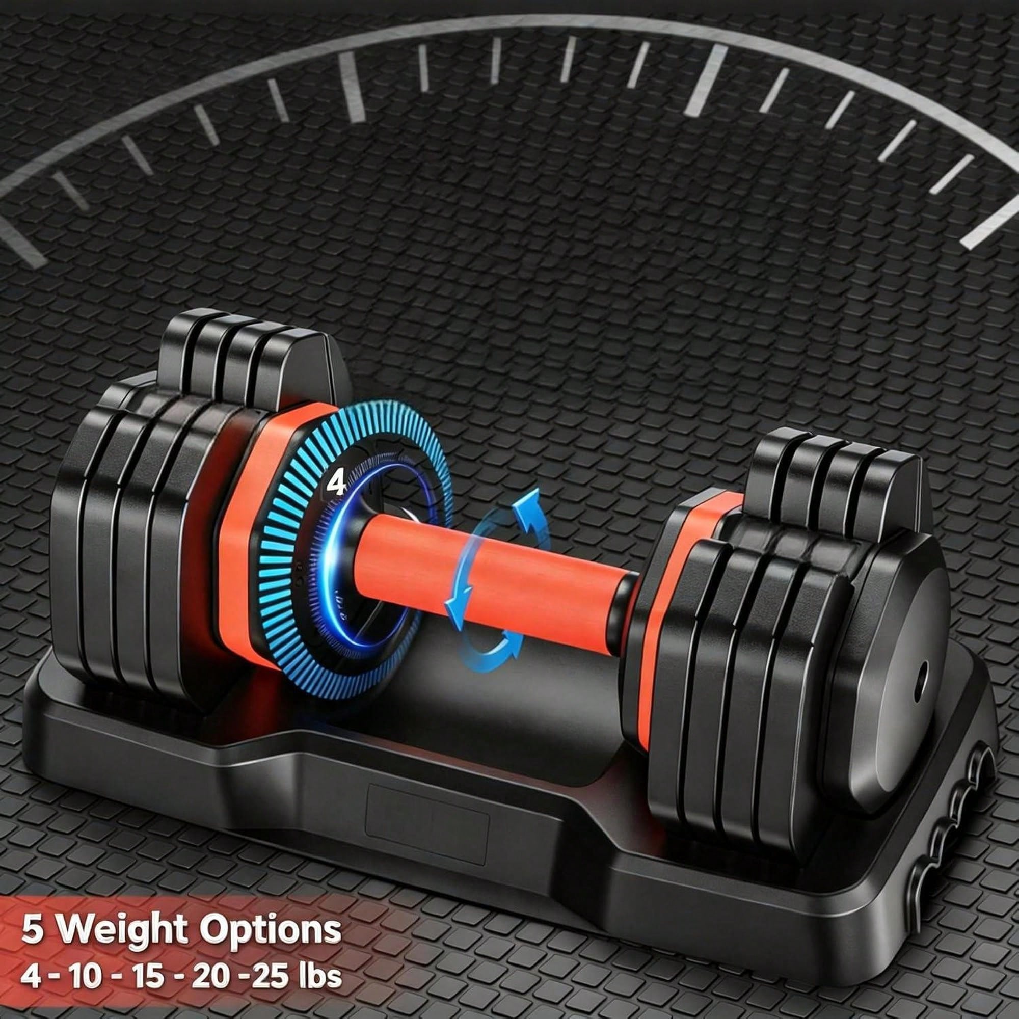 مجموعة أثقال قابلة للتعديل من  - مراجعة Home Gym Dumbbell Set وسعره