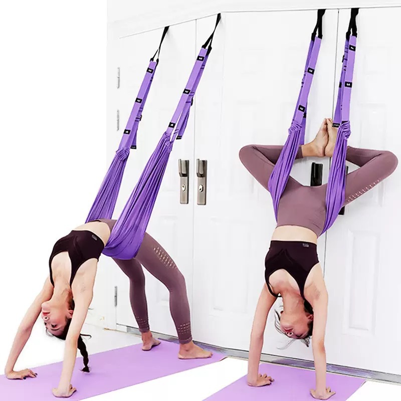 قابل للتعديل أرجوحة اليوغا الج - مراجعة Yoga Trapeze Swing وسعره