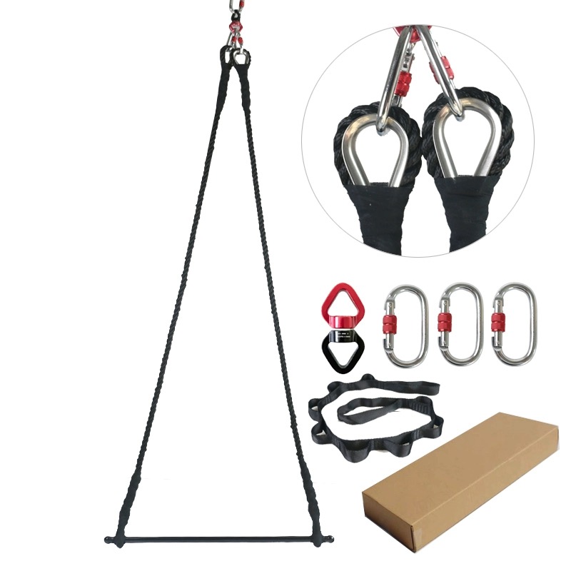 طقم قضيب تراپيز هوائي بطول 2 م - مراجعة Yoga Trapeze Swing وسعره