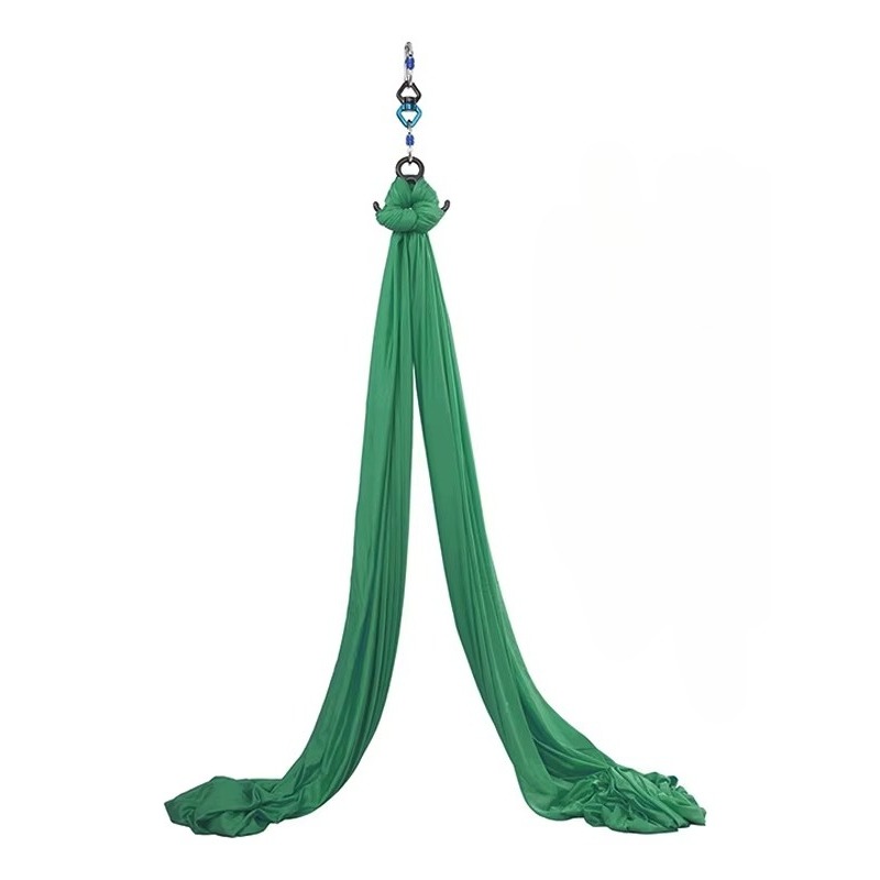 معدات حريرية هوائية فاخرة بطول - مراجعة Yoga Trapeze Swing وسعره
