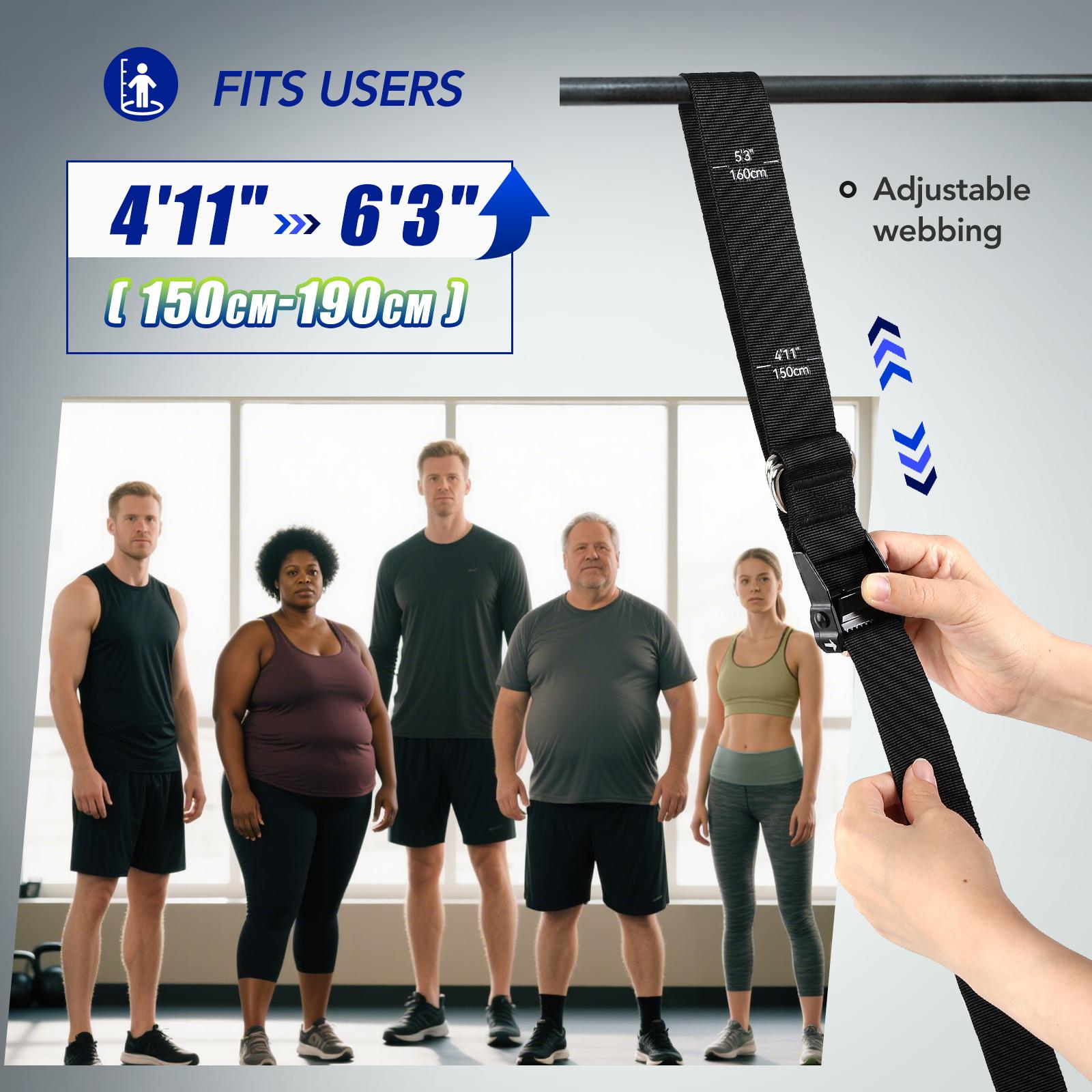 مجموعة أحزمة مقاومة قابلة للتع - مراجعة Home Gym Setup وسعره