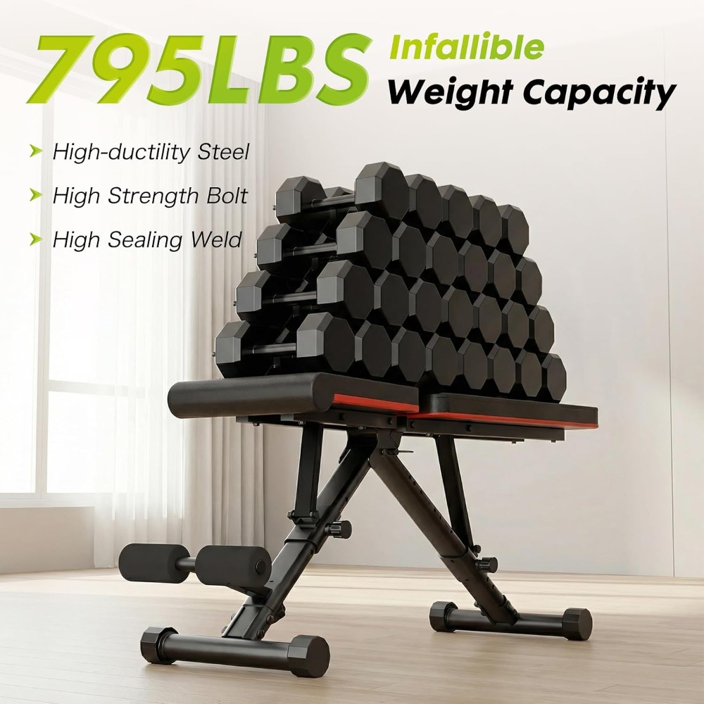 مقعد تدريب قابل للتعديل لتمرين - مراجعة Home Gym Foldable وسعره