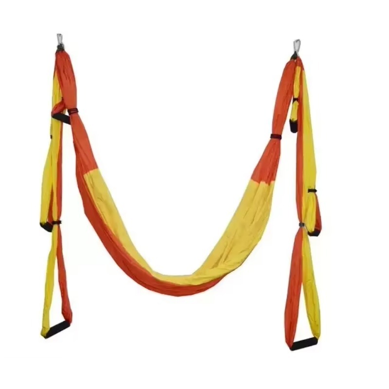 أرجوحة يوغا هوائية مع أحزمة طو - مراجعة Yoga Trapeze Swing وسعره