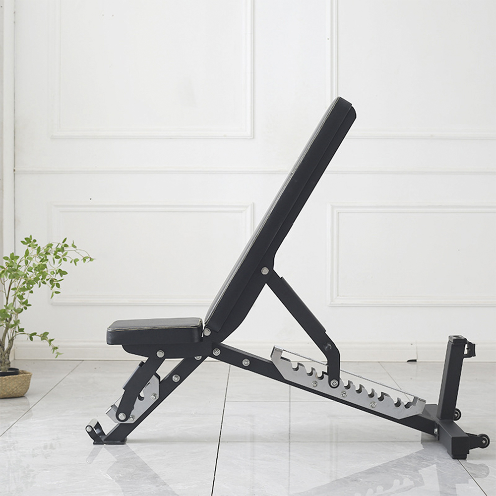 مقاعد دمبل مسطحة تجارية قابلة  - مراجعة Home Gym Foldable وسعره