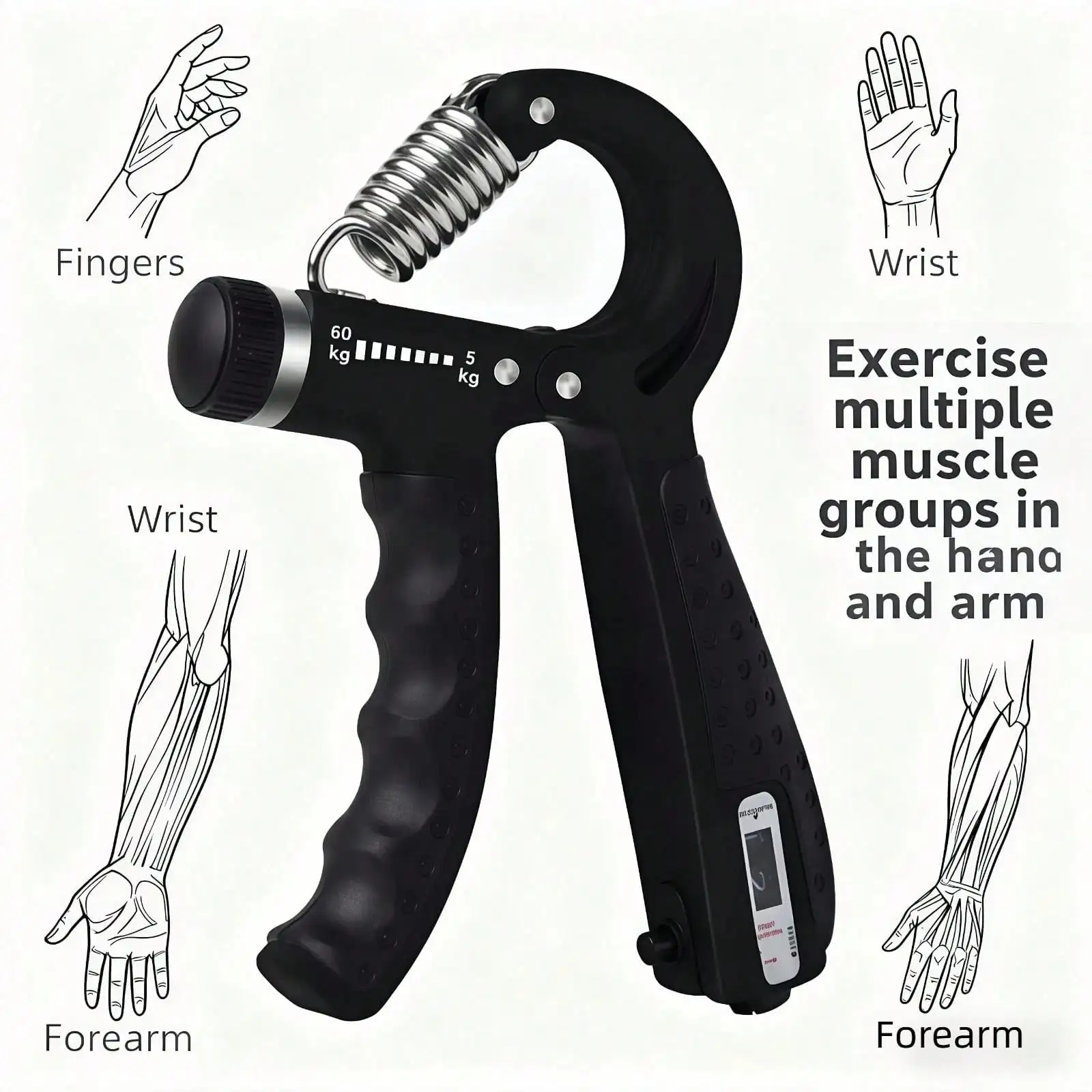 جهاز تقوية قبضة اليد قابل للتع - مراجعة Home Gym Pro وسعره