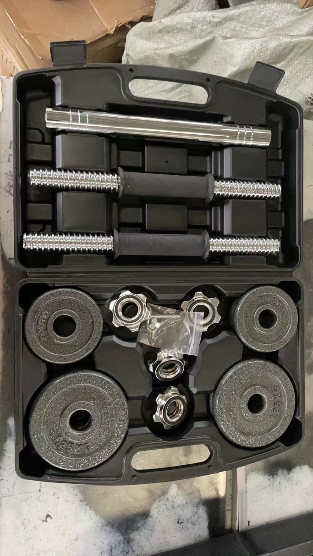 10 كجم 15 كجم 20 كجم 30 كجم دم - مراجعة Home Gym Dumbbell Set وسعره
