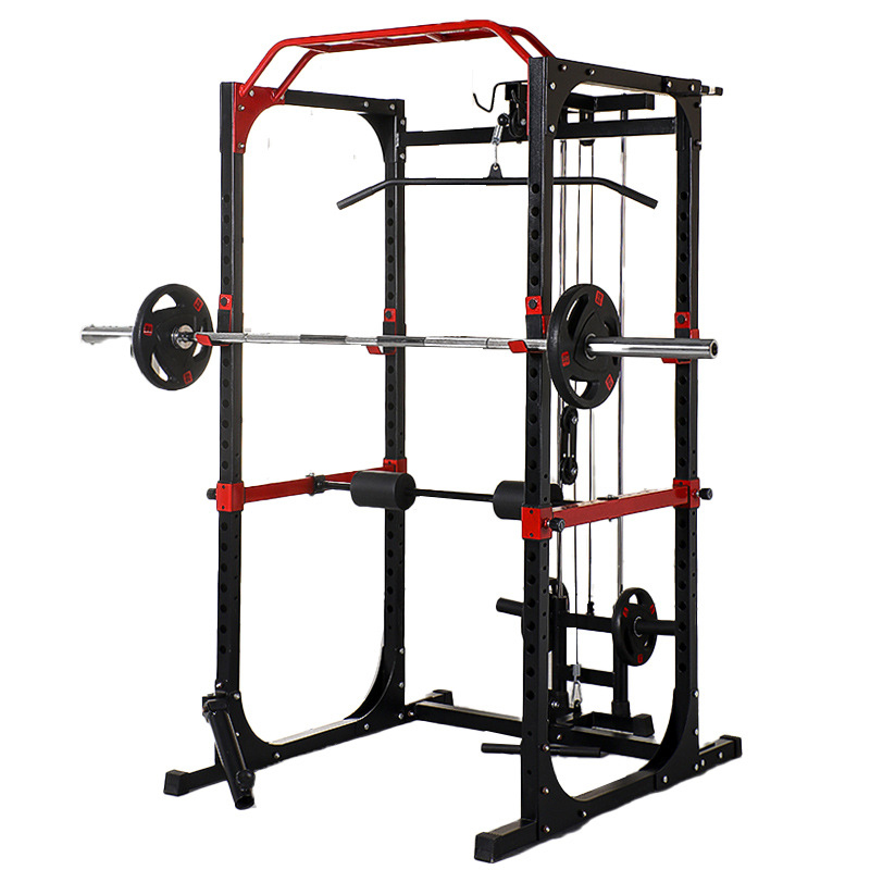 قفص الطاقة التجاري رف القرفصاء - مراجعة Home Gym Multi وسعره