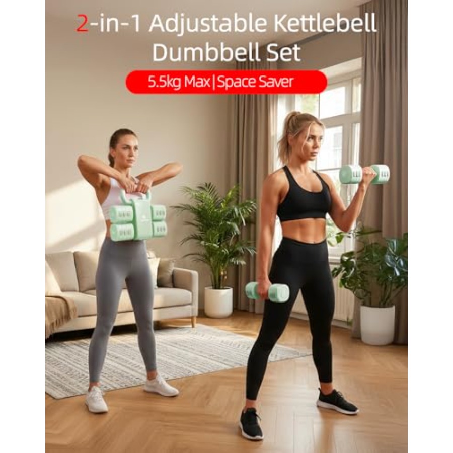 مجموعة دمبلز للتمارين المنزلية - مراجعة Home Gym Dumbbell Set وسعره