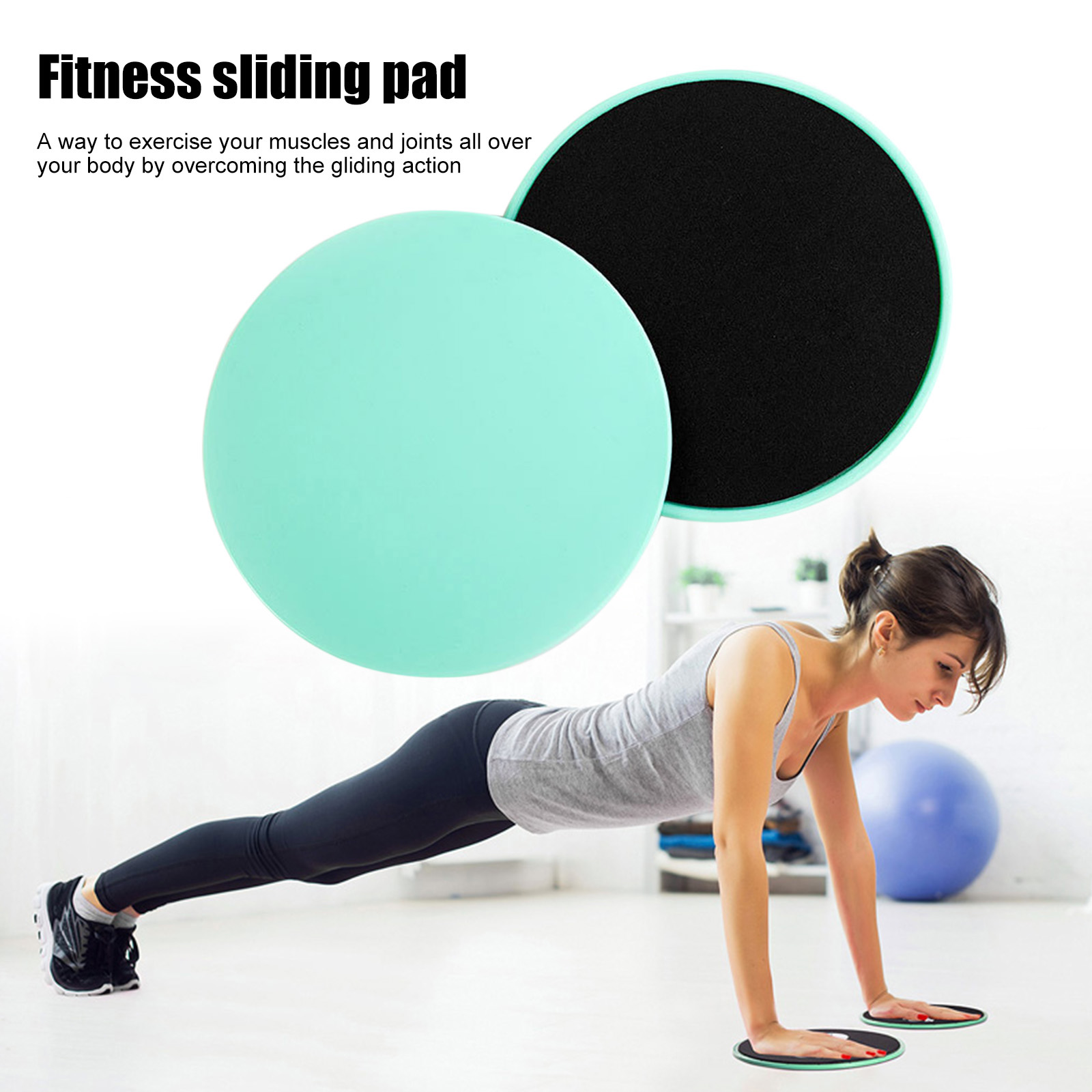 2 قطعة لوحة منزلق للتمرين مزدو - مراجعة Gliding Disc Slider وسعره