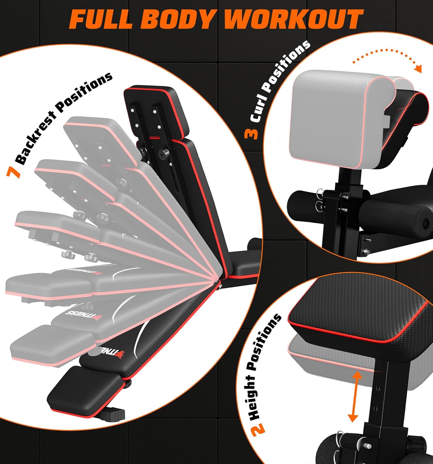 مقعد أوزان قابل للطي للصالة ال - مراجعة Home Gym Foldable وسعره
